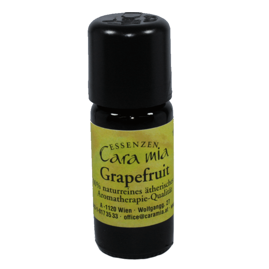 Grapefruit Citrus paradisi 100% naturreines ätherisches Öl in Cara Mia Institut in Wien. Ätherische Öle, Seminare.