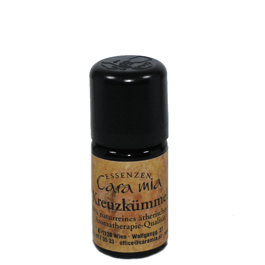 Kreuzkuemmel Cuminum cyminum 100% naturreines ätherisches Öl in Cara Mia Institut in Wien. Ätherische Öle, Seminare.
