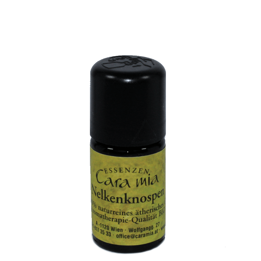Nelkenknospen Syzygium aromaticum 100% naturreines ätherisches Öl in Cara Mia Institut in Wien. Ätherische Öle, Seminare.