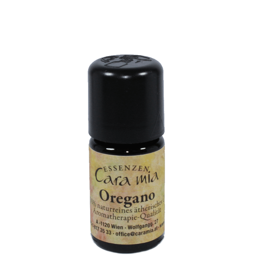 Oregano Origanum vulgare 100% naturreines ätherisches Öl in Cara Mia Institut in Wien. Ätherische Öle, Seminare.