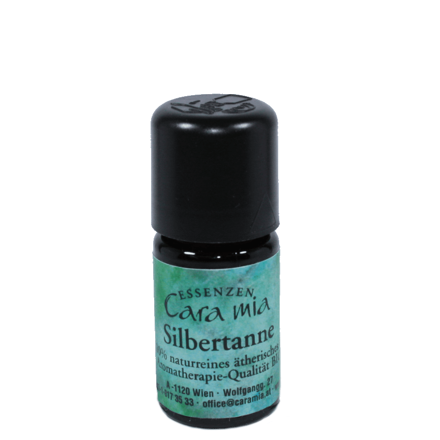 Silbertanne Bio Abies alba Miller100% naturreines ätherisches Öl in Cara Mia Institut in Wien. Ätherische Öle, Seminare.