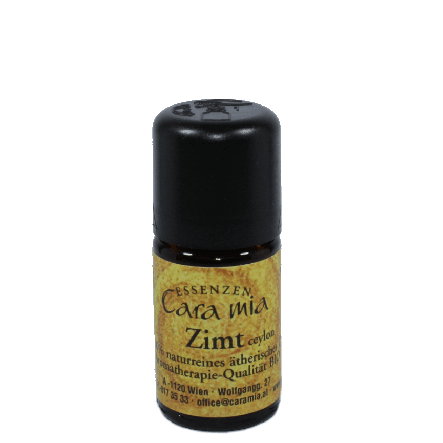 Zimt ceylon Bio Cinnamomum ceylanicum 100% naturreines ätherisches Öl in Cara Mia Institut in Wien. Ätherische Öle, Seminare.