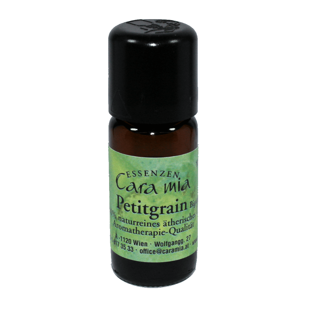 Petitgrain Bigarade Citrus auranium amara 100% naturreines ätherisches Öl in Cara Mia Institut in Wien. Ätherische Öle, Seminare.