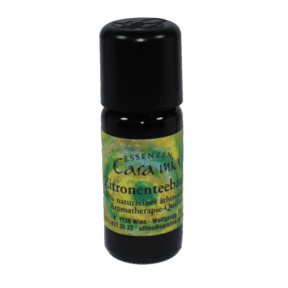 Zitronenteebaum Leptospermum petersoni 100% naturreines ätherisches Öl in Cara Mia Institut in Wien. Ätherische Öle, Seminare.